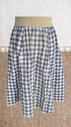 Vivienne Westwood ボーダーチェックスカートNANA 森ガール Vivienne Westwood orb cardigan + plaid skirt combo