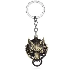 ペンダント FF7 クラウド クラウディウルフ 金 狼 ファイナルファンタジー
