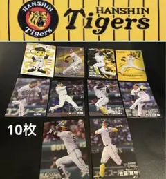 祝！優勝！阪神タイガース 2025カルビープロ野球チップス10枚セット