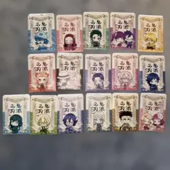 ガチャガチャ 鬼滅の刃 ダイカットステッカーシール 16種類 コンプリートセット