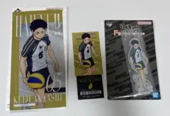 一番くじ ハイキュー　アクスタ　チケットケース　クリアカードセット 赤葦