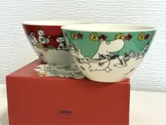 [新品未使用]アフタヌーンティー×ムーミン コラボ ボウル ウッドスプーンセット