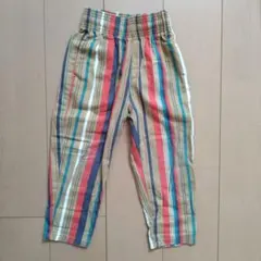 マルチストライプ ロングパンツ 110cm
