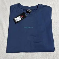 【値下げ】ニューバランス　Tシャツ　2XL ネイビーのサムネイル