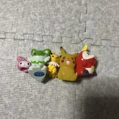 ポケモン フィギュア ニャオハ　ホゲータ　サンダース　ピカチュウ　マイメロ