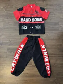 【2点おまとめ】ダンス キッズ ジュニア 衣装 ヒップホップ110cm、130㎝
