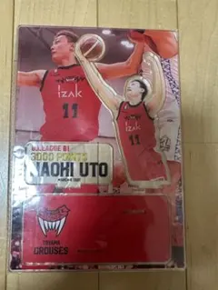 富山グラウジーズ　宇都直輝　3000得点記念　アクリルスタンド