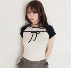 andmary Avrill ribbon tops アンドマリー andmary アンドマリー Alma ribbon tops - メルカリ