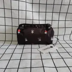 レスポートサック ムーミン　リトルミイ ポーチ 黒