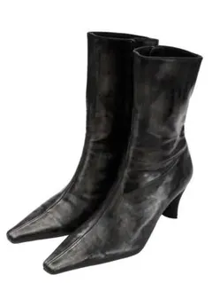 アメリ ★ POINTED TOE GRUNGE LIKE BOOTS【 S 】