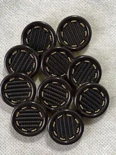 飾りボタン　紺　（KM-9）