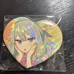 プロセカ　草薙寧々　ハート缶バッジ　アミューズメント品