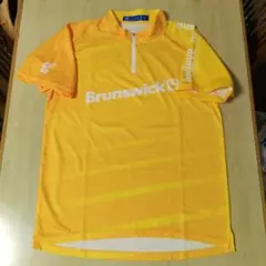 オークション‼️☆ Brunswick オレンジ ジッパーポロシャツ L ☆のサムネイル