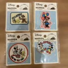 ディズニーワッペンセット　レトロ　クラシック