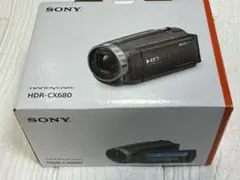 【開封のみ】SONY HDR-CX680 ビデオカメラ本体（ホワイト/23年製）のサムネイル