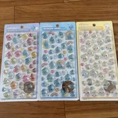 正規品 ボンボンドロップシール しずくちゃん(大)3シートセット