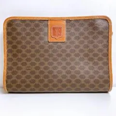 M27 CELINE セリーヌ クラッチバッグ マカダム柄 レディース