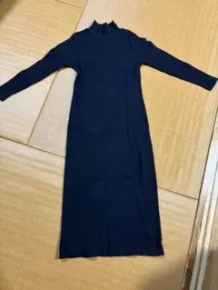 green label relaxing コンビ ワンピース リブカーディガン