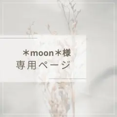 ＊moon＊様 専用ページ