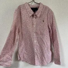 Ralph Lauren 花柄ポロシャツ 6X 120cm