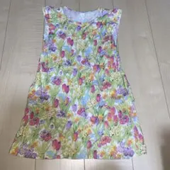 Studio Sanderson 花柄ノースリーブワンピース UNIQLO