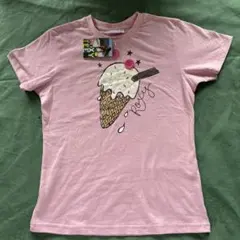 ROXY TEEN アイスクリームプリント Tシャツ ピンクのサムネイル