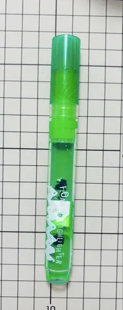 スヌーピー ウッドストック 蛍光ペン 緑のサムネイル