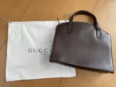 GUCCI ハンドバッグ ダークブラウン
