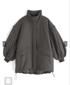 スタンドカラー ダウンジャケット