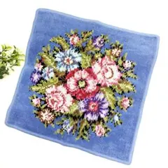 ✨️未使用✨️フェイラー FEILER 大きめハンカチ 花束