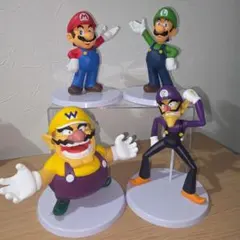 任天堂 マリオ ルイージ ワリオ ワルイージ フィギュア 4体セット