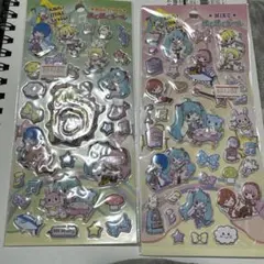 初音ミク ぷくぷくシール