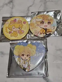 すとぷり　るぅとくん缶バッジ セット