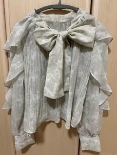 ナイスクラップ ボウタイブラウス