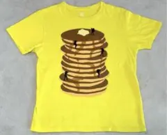 graniph ホットケーキ登山人イエローTシャツ　ユニセックスSサイズ