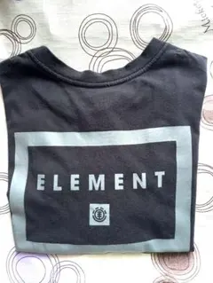 ELEMENT 　XL　エレメント　Tシャツ 　ブラック 　ロゴデザインのサムネイル