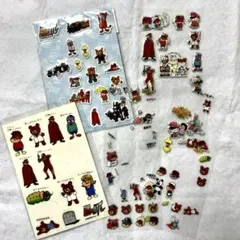 秘密結社鷹の爪　鷹の爪団　ハローキティ・サンリオコラボあり　シール5種セット