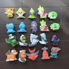 ポケモン ソフビフィギュアセットまとめ売り　伝説　映画