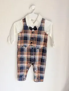 SHEIN チェック柄フォーマルオーバーオール 12-18ヶ月