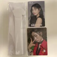 TWICE　ダヒョン　DAHYUN　うちわグリップ　クリアトレカ 会場トレカ