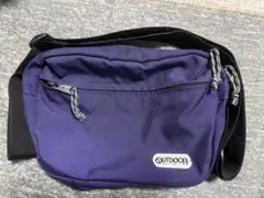 OUTDOOR ネイビー ショルダーバッグ