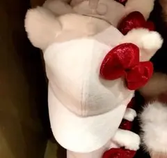 USJ ハローキティ　ファー　キャップ