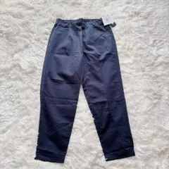 【新品】SIMPLICITE 接触冷感 テーパード パンツ チノパン ネイビー