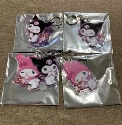 宇佐美マイメロディ クロミアクリルキーホルダー 4個セット