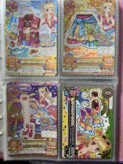 リゾートキャンサーコーデ　アイカツ カードセット 4枚