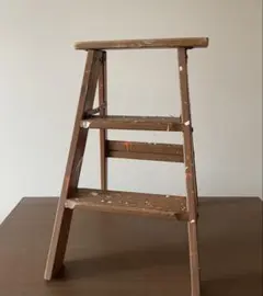 USA VINTAGE 木製ホワイトスツール カウンターチェア ビンテージ希少A USA VINTAGE 木製ホワイトスツール カウンターチェア ビンテージ希少A