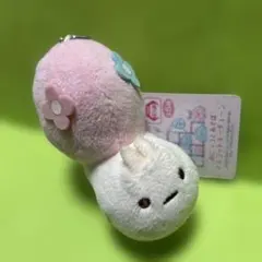 すみっコぐらし　みにっコとあそぼ　マスコットキーチェーン　にせつむり