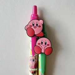 【未使用】カービィ ボールペン ピンク グリーン