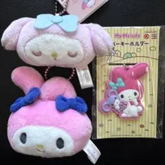 サンリオ マイメロ ミャクミャク ぬいぐるみ カードケース
