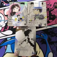 怪盗キッド　中森青子　日輪の後光の巻　CP 各1枚 魅惑のマジック